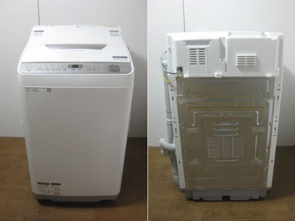 シャープ 縦型洗濯乾燥機を大阪市淀川区で買取ました。画像2