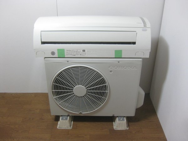 コロナ 冷房 暖房兼用のエアコンを大阪市福島区で買取ました。画像2