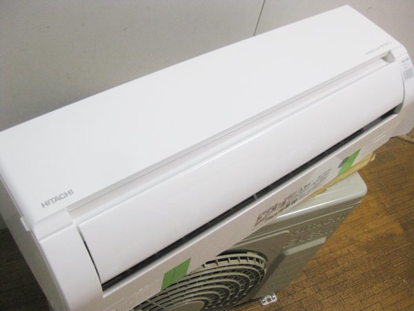 日立 白くまくんのエアコンを大阪市西区で買取ました。画像3